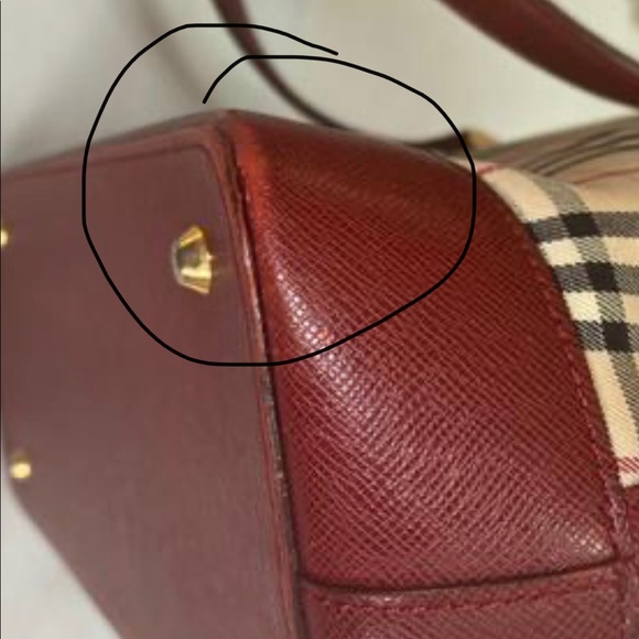 Burberry Small Satchel - Picture 9 of 12